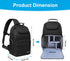 MOSISO Camera Sling Bag, DSLR/SLR/Mirrorless Case, Crossbody Sling Backpack for Photographers, Black