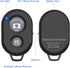Zttopo (2 Pack), Wireless Camera Remote Shutter for Smartphones Wireless Phone Camera Remote Control Compatible