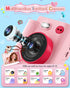 MYSTILUCK 3 4 5 6 7 8 9 10 1080P 32GB Kids Camera Toys for Year Old Girls Boys, Christmas Birthday Gift with HD Digital