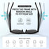 ITHUGE 8Hr IPX5 35g Smart Bluetooth Sunglasses for Men Women, Battery Hands-Free Calling & Music, Waterproof Audio