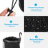 PATIKIL 4 Pcs Camera Lens Bag, 3.9" ID x 7.1" H Drawstring Pouch for DSLR Camera Lens