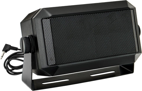 Rectangular External Communications Speaker - CB Radio Speaker for Ham Radio, External Scanners for All 3.5mm Audio