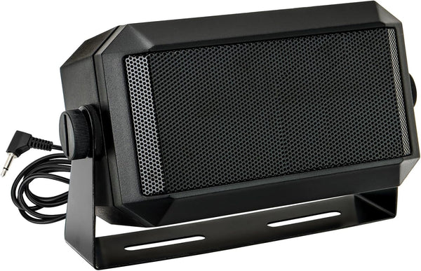 Rectangular External Communications Speaker - CB Radio Speaker for Ham Radio, External Scanners for All 3.5mm Audio