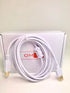 OMNIHIL 8FT White High Speed USB 2.0 Cable for Mitsubishi XL5900U Projector