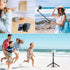 51” Selfie Stick Tripod, Aluminum Alloy Integrated Smartphone Tripod Stand with Wireless Remote Control for