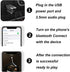 GLOBELEC 5.3 3.5mm Bluetooth to Aux Adapter for Car,USB Female BT Receiver,Aux to Bluetooth Adapter,Compatible