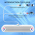 LENRUE 10W (A39PRO Computer Speakers,Wired USB-Powered Sound-bar with Stereo Sound for PC Desktop,Plug-n-Play /White)