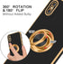 BENTOBEN iPhone Xs Case, Slim Fit Sparkly Kickstand Ring Holder Design, Shockproof Protection for iPhone Xs