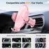Miracase Phone Holders for Car with Metal Hook Clip, Air Vent Cell Phone Mount, Hands-Free Universal Cradle for iPhone