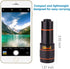 SEVENKA 12X Telephoto Universal Clip On HD Lens for Cell Phones - Compatible with iPhone 12/11 Pro Max, Samsung, Android