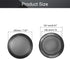 Fielect 4Pcs 6.5inch Speaker Grill Cover, Mesh Decorative Circle Woofer Guard Protector Cover with Screws