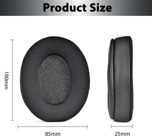 Adhiper WH-CH710N/WH-CH700N Replacement Ear Pads, Upgrade Cooling Gel Earpads for Sony Headphones, Black