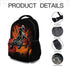 Kawani Motorcycle Graffiti College Bookbags, Dirt Bike Pattern School Backpack for Girls, Women, Teens