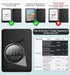 E NET-CASE 2024 (2025) 7 inch Case for All-New Released & Kindle Colorsoft Ebook Electronic Reader,Clear Back Shell