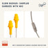 Elgin Ruckus+ Earplug Earbuds with Mic, 25 dB Noise Reduction Wired Earbuds, OSHA Compliant Hearing Protection for Work