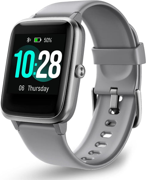 OCTANDRA Move VeryFitPro Smart Watch HR, IP68 Waterproof Activity Tracker for Men & Women (ID205L) in Grey