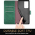 SUANPOT Leather Wallet Case for Samsung Galaxy Note 20 Ultra 5G, RFID Blocking, Credit Card Holder, Flip Folio Cover
