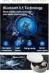Invisible Earbuds Small Mini Wireless Bluetooth Earpiece, Discreet Earbud for Music, Home, Work