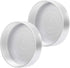 Lens Rear for M42 Mount Camera, Portable Metal Protective Case, Aluminum Alloy, Silver, 2 Packs
