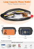 takyu 4-in-1 Clip and Go Strap for Phone with Wallet Crossbody, Adjustable Phone Lanyard with Detachable RFID Wallet