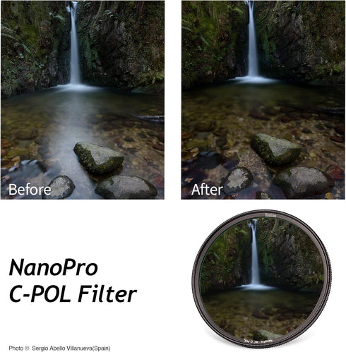 Haida CPL Filter Slim PRO II Nano Coating Optical Glass Multi-Coating Polarizer Waterproof Scratch Resistant (49mm)