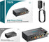 6.35MM MM 12V Phono Turntable Preamp, Mini Preamplifier with RCA Input & Headphone and RCA Output, Low Noise Operation