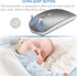 Wireless Bluetooth Mouse for MacBook Air, Mac Pro, iPad, PC, Mini Slim Silent Rechargeable Mouse (Gray)
