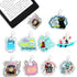 JINGSEN 9Pcs Charms for Kindle,About Funny Theme Dust Plug Charm Compatible with Type