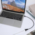 FdcLixuvol 3.1Panel 10gbps (30cm/1ft) USB Type C Male to Female Cable, USB Type C Mount Adapter Cable Panel Mount