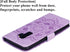 EYZUTAK Mandala Case for Samsung Galaxy S9, Premium Leather Flip Wallet with Card Slots, Magnetic Stand, Ultra Slim