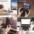 Rii Mini Wireless Bluetooth Keyboard with Touchpad, Supports Bluetooth and 2.4GHz Wireless Connection for Smartphones,
