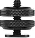 Chromlives Cold Shoe Mount Hot Shoe Mount Adapter, 1/4'' Hot Shoe Flash Shoe Mount, Combo 4 Pack