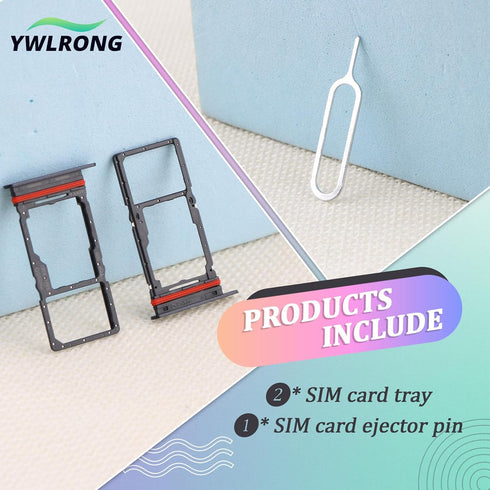 2PCS A16 5G A16 5G SM-A166U SIM Card Tray for Samsung Galaxy SIM Card Slot Holder Replacement for Samsung with Open
