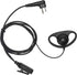 PR400 Earpiece Compatible with Motorola Radio CLS1410, CLS1110, CP200, GP300 Walkie Talkie with PTT Mic, 2 Pin Headset