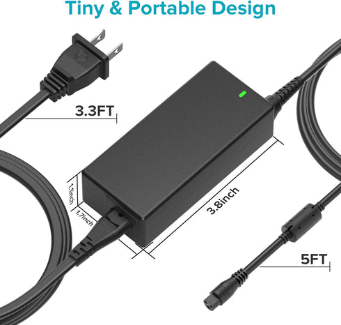 ZOZO Universal Laptop Charger, 90W AC Adapter for HP Dell Lenovo Acer Samsung with 17 Tips