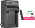 Kastar 1-Pack Battery & AC Wall Charger Replacement for Sony NP-FT1, Type T Battery, Compatible with Cyber-shot Cameras