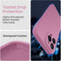 FireNova iPhone 15 Pro Max Case, Lilac Purple Silicone, 6.7", with Camera Protection & 2 Screen Protectors,