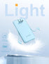 miisso Ultra Slim 10000mAh Power Bank with Built-in Cables, Pocket Size USB C Portable Charger