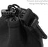 Lens Pouch Set 3Pack, Replacement for Canon, Nikon, Sony, Pentax, Olympus (Small, Medium, Large)