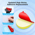 Pormkig 5pcs 70mm/ 2.76" Sticky Adhesive Pads for Car Phone Mount, Double-Sided Heavy Duty Sticker Gel Mounting Tapes