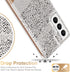 Esdot Protective Phone Case for Samsung Galaxy S22 Plus, 21ft Drop Test, Fashionable Designs for Women, 6.6" Abstract