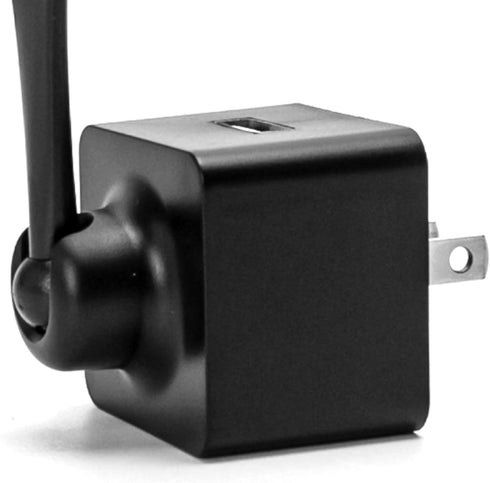 USB Charger Nest Camera Plug Mount: 360 Adjustable Wall AC Outlet Holder for Indoor Cam, Portable, No Messy Wires