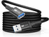 ITD ITANDA 10FT USB 3.0 Extension Cable, Type A Male to Female, 5Gbps for Keyboard, Mouse, Xbox, Printer, Camera (Black)