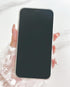 Qokey Cute Flower Case for iPhone 11, Shell Pattern Sparkle Crystal Translucent Soft Fit TPU Cover (Clear Pink Floral)