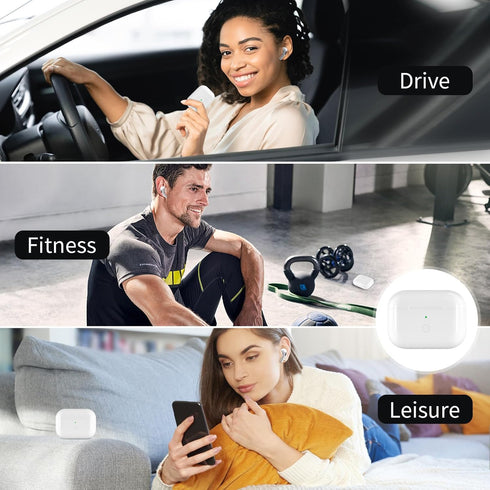 Wireless Charging Case for AirPods Pro 1st & 2nd Generation, USB-C Charging, Replacement with Bluetooth Pairing Sync