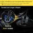 Range Tour 4m/13.12ft 12V/24V DC5V 3A Dash Camera Car Charger, Mini USB and Micro USB Interfaces, L-Type Driving