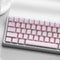 Klymra Pink Jade keycap, 142Key Set, Translucent Double Shot 142 Keys Cherry Profile