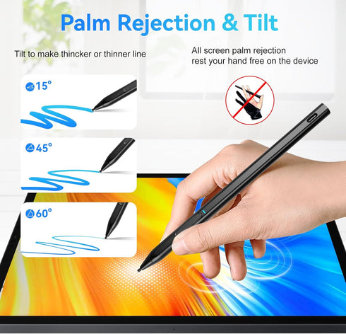 Amazon Stylus Pen for Fire Max 11 (2023 Release), Fire HD 10 (13th Gen, 2023 Release), Chromebook USI 2.0 Stylus