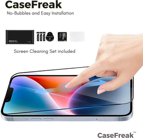 iPhone 11 Pro Max 2-in-1 Clear Case with Mag-Safe, Anti-Fingerprint Screen Protector & Cleaning Set (6.5")