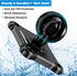 2 PCS 1" Ball Mount with Aluminum Alloy Square Plate, Universal Mounting Base for Garmin, Lowrance, Humminbird